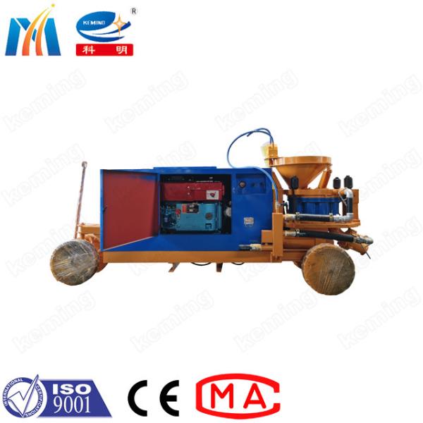 Eficiência elevada molhada da máquina 10m3/H do Shotcrete da mistura do motor diesel