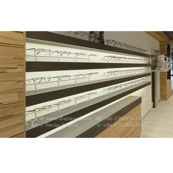 Шкаф MDF шкафов дисплея 16mm магазина Eyewear пены EPE оптически свободный стоя