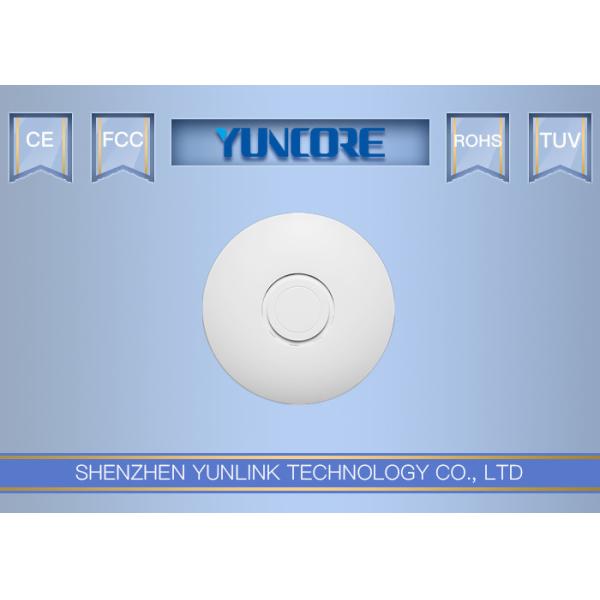 Round 48V 802.3at PoE 802.11 AC Access Point For Hotel / Home With 5dBi Antenna