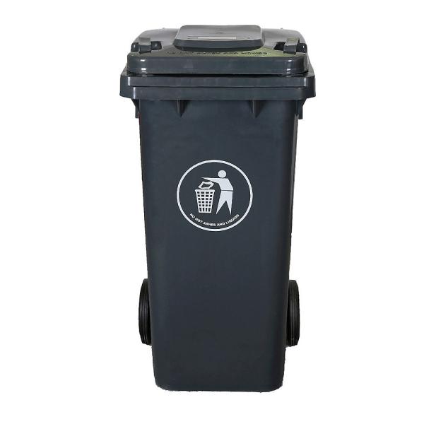 Réservoirs de déchets à roulettes de plastique HDPE