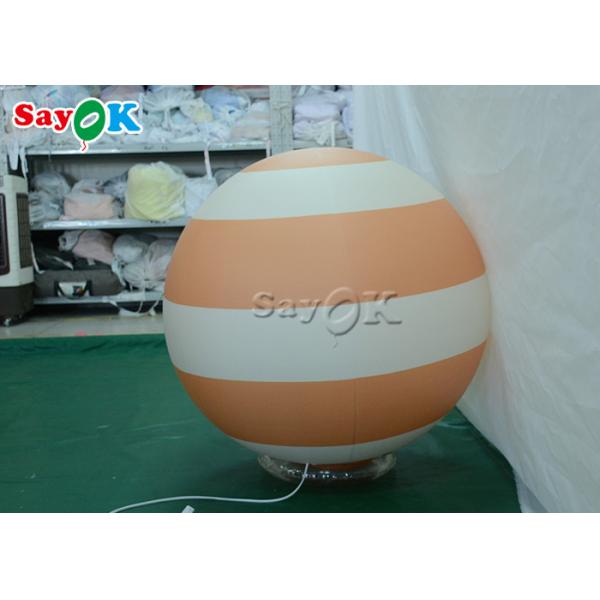7ft Pvc Orange Airtight Inflatable Christmas Balloon Xmas Hanging Decor