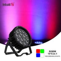 90w RGBW Led Flat Par Light Lumière de scène Dmx Contrôle DJ Disco Pour la fête Église de mariage