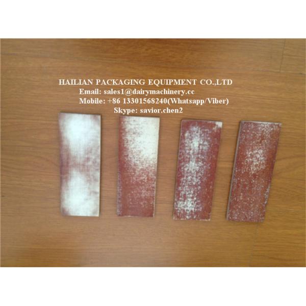 Palette rotatoire de pompe à vide rouge adaptée aux besoins du client, pièces de rechange de machine à traire de fibre