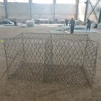 Maillage de fil de gabion tissé pour le contrôle de l'érosion et la stabilisation des banques