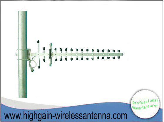 Long Distance Directional Yagi Antenna , GSM 900 / 1800 PHS Antenna 12dBi