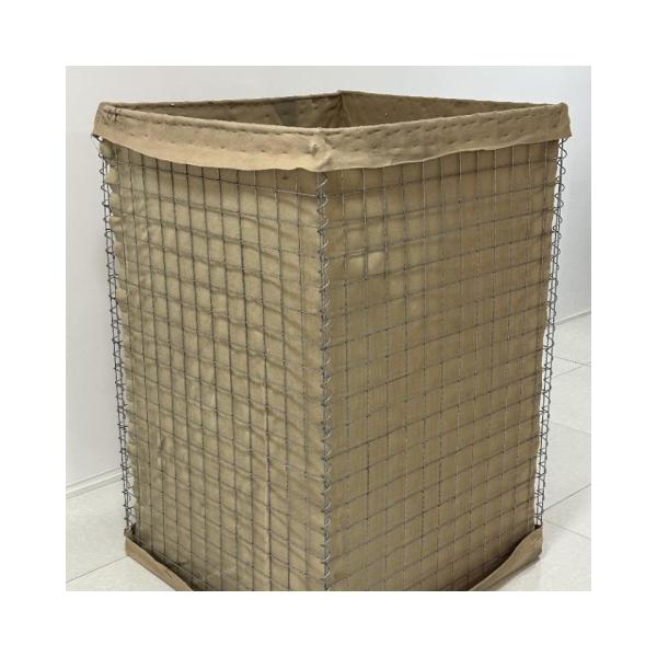 Barrière de défense galvanisée carrée Protection contre les inondations pour