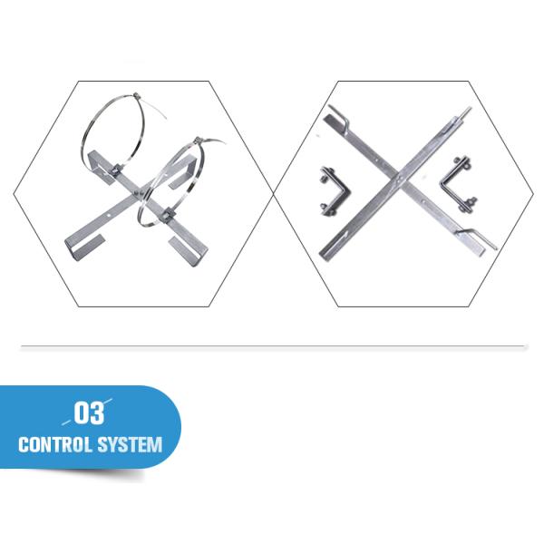ROSH 1000mm ADSS Iron OPGW Cable Storage Assembly For Tower