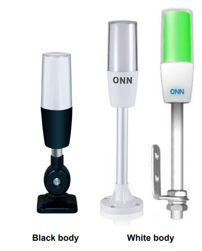 ONN-M4-Topbuzzer Multi Color Alarm Tower Buzzer Up To 110dB Custom Pole Length CNC