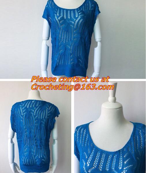 Blouse, clothing, garment, Hollow out, belt, sexy knitted, crover up, crochet, beach dress