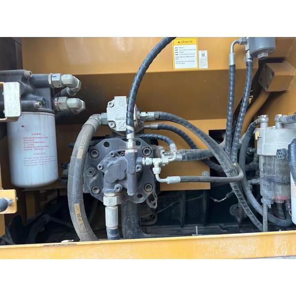 Excavateur à roues SANY 155W avec cylindre hydraulique original et moteur ISUZU