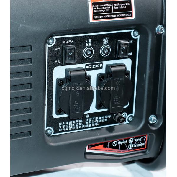Compact 3kva 3.8kva Gas Inverter Generator for Building Site and Home Power Supply