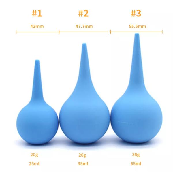 Medical ear washing ball rubber laboratory high quality, clean and hygienic adults and children