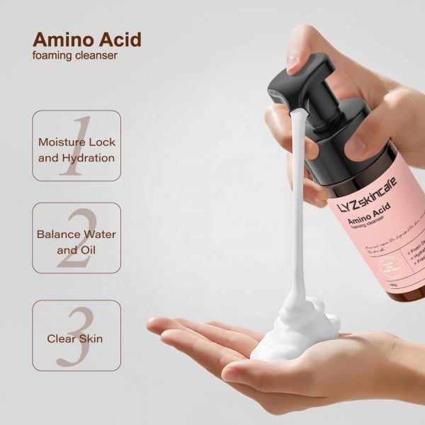 Hot Sale Gentle Face Cleanser for Adults Teens Practical Spot Non-Irritating Amino Acids for Fresh Anti-Wrinkle Sensitive Skin