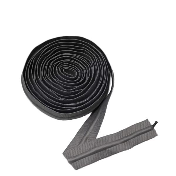 Drawcord Elastic Waistband Accessories 4cm Black White Drawstring Knitted Elastic Drawcord Elastic Webbing Running Shorts