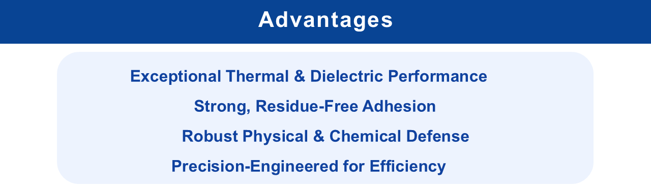 Polyimide Film Adhesive Tape For Insulation, 35 N/10mm Tensile Strength