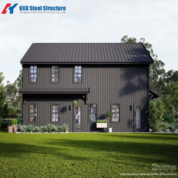 Atelier de structure en acier avec cadre peint pour portail