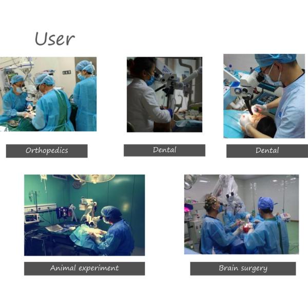 Factory price for the  hot selling wall mounted mulitiple operation microscope