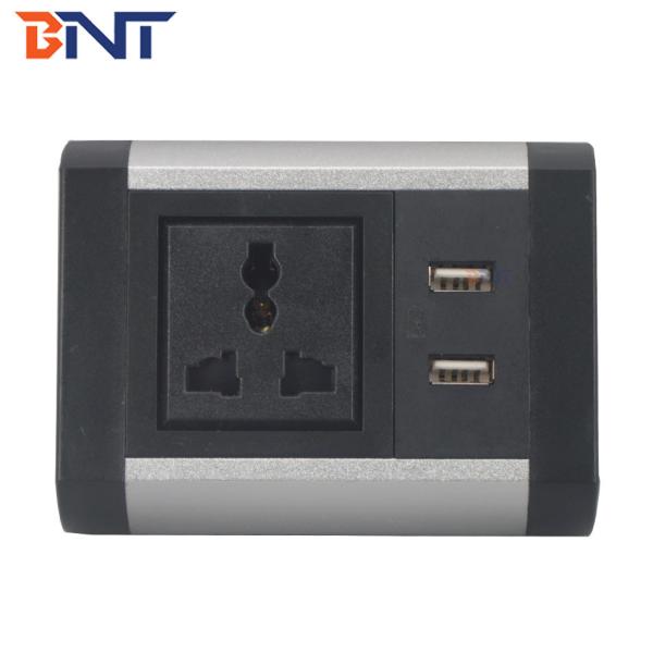 Intelligent automatic office furniture mini multimedia desktop socket box