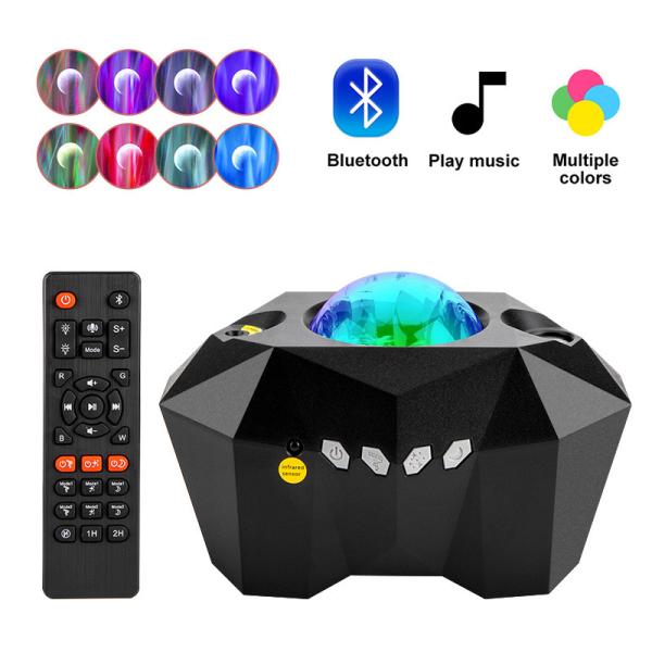 2700K USB Galaxy Projector Night Light 3D 5V Aurora Starry Sky Projector