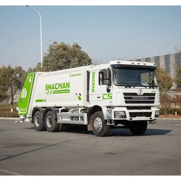 Rubbish Garbage Gathering Dispose Compressing Clean Lorry Dust Bin Truck F3000 6X4