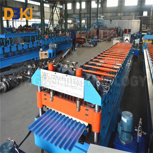 Steel Roof Panel Roll Forming Machine CE ISO Metal Roof Panel Machine