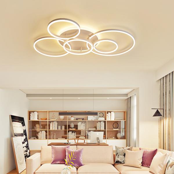 Cool Rings ceiling lights White Color For Indoor Home Lighting Fixtures (WH-MA-68)