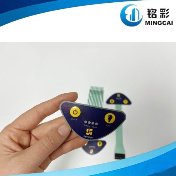 Custom Printed FPC Tactile Membrane Switch with Waterproof PET, 1,000,000 Press Cycles, and Fully Customizable Design