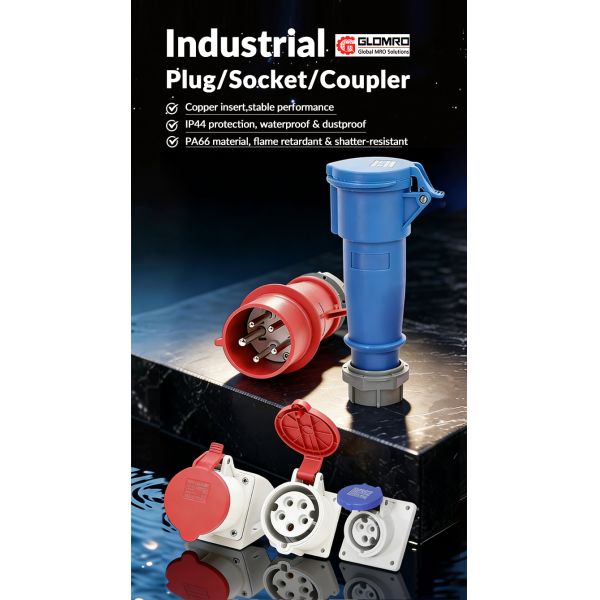 IP44 Waterproof Industrial Surface Mounted Socket16A 200-250V 32A 380-415V