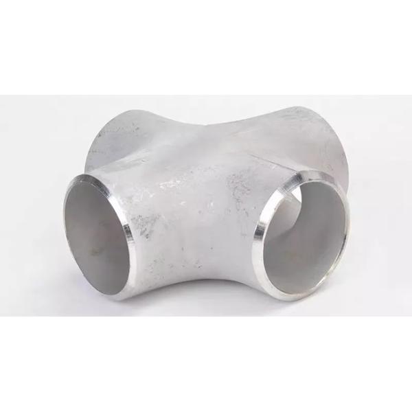 DIN 4 Inch Stainless Steel Pipe Fittings SS304 4 Way Welded Cross