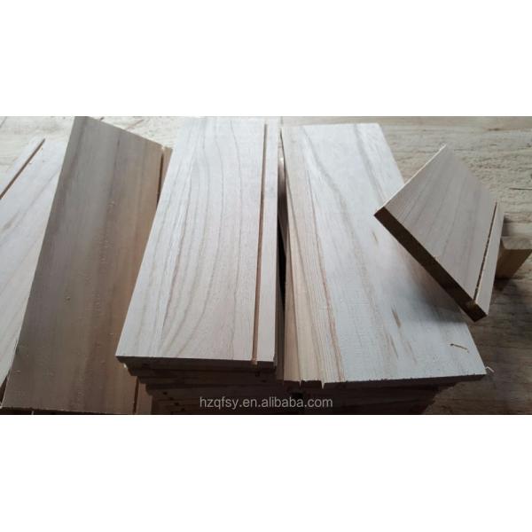 Tablero de cajones de paulownia contemporáneo Tablero lateral de madera para muebles