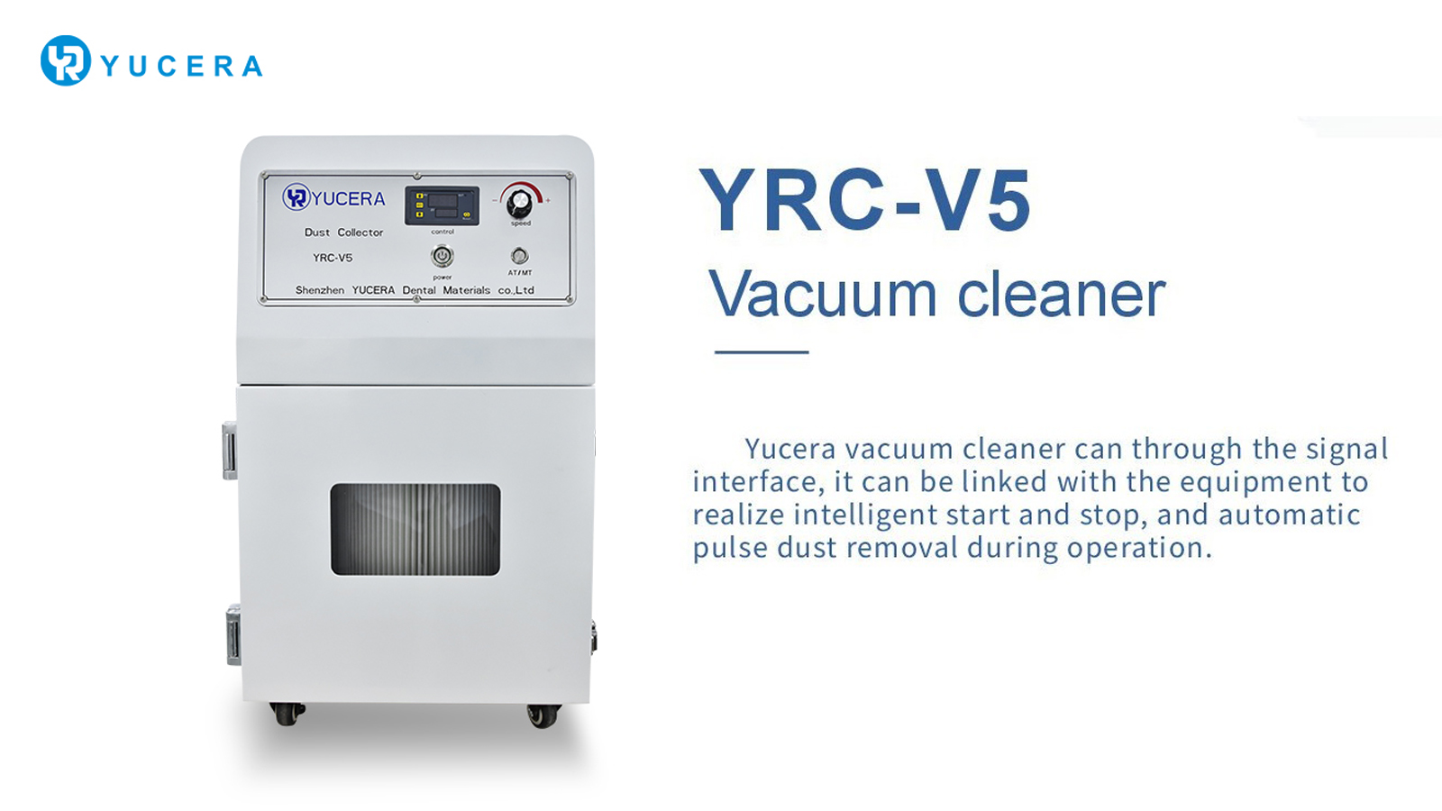 Yucera YRC-V5 Бесбросовый пылесос для профессиональной стоматологической станковой обработки