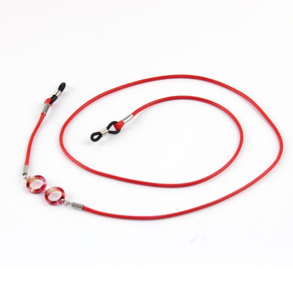 Очки Модель Солнцезащитные очки Повязка Ацетатные очки Цепочка Простая мода Очки для солнца