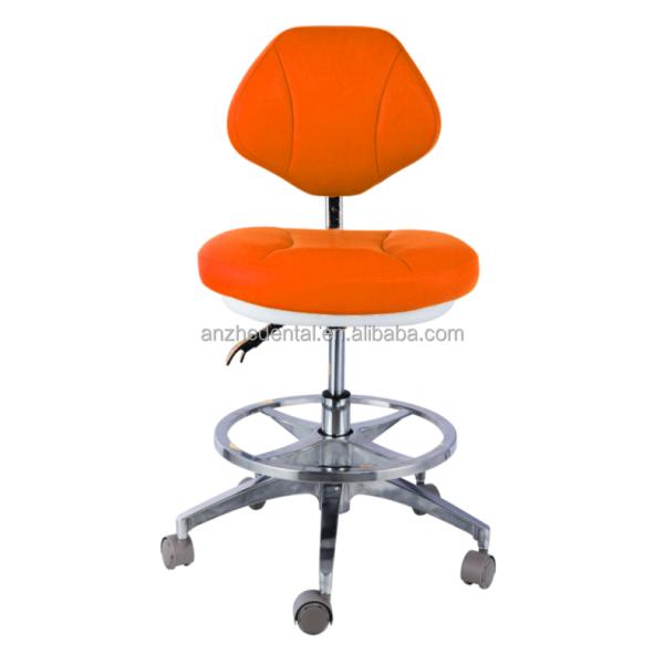 360 graus de rotação assistente dentário cadeira confortável assento banquinho dentista com encosto