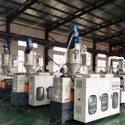 Máquina de fabricação automática de tubos PE PP PPR para produzir tubos de irrigação de campo
