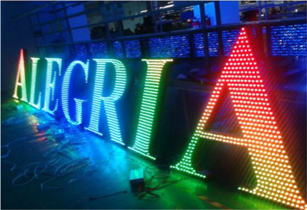 Le haricot EPISTAR IP67 12V 0.15W 9mm de miracle a mené des lumières de ficelle de pixel