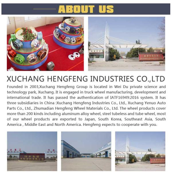 10 отверстий безламповое стальное колесо тележки 22,5 x 8,25 снабжают ободком для трейлера