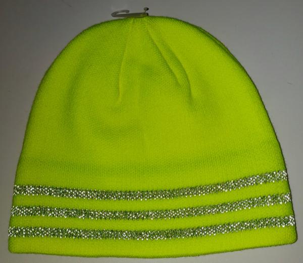 reflective beanie acrylic for outdoor