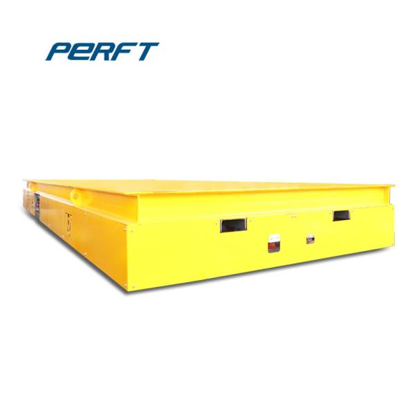 5t 20m/Min Trackless Transfer Trolley Flat Car For Machinery Factory