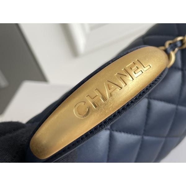 Petits cuir de vachette et or granuleux Tone Metal de Chanel Branded Ladies Handbag Caviar