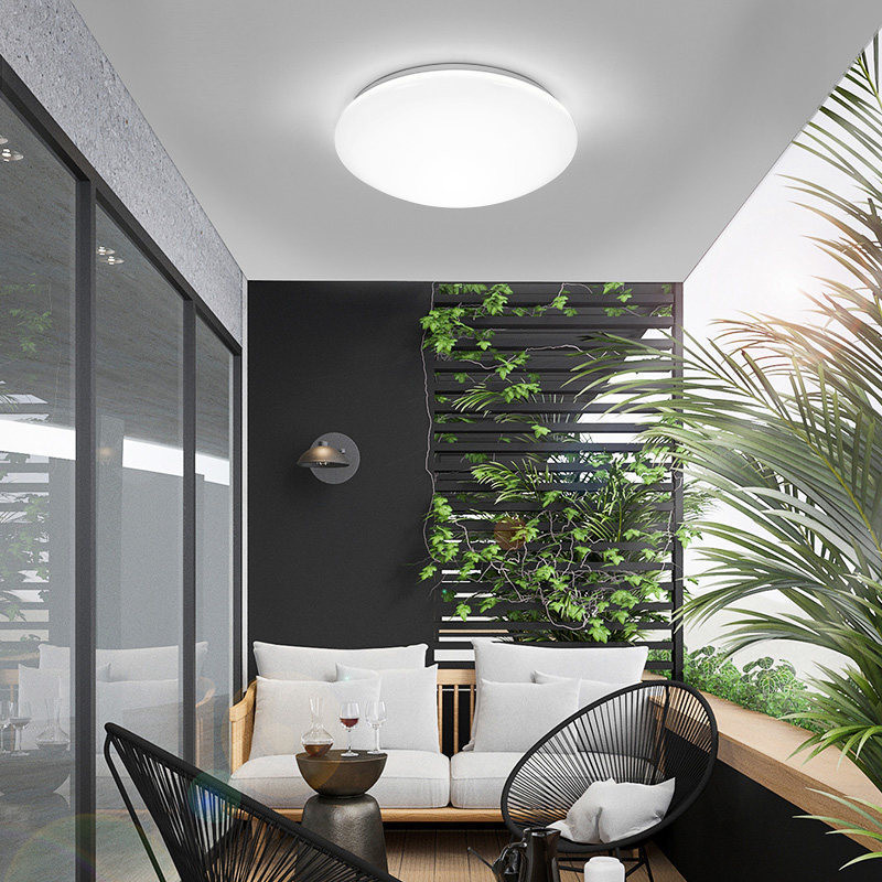 Surface Mounted LED Ceiling Lamps Dimmable and Modern Design for Living Room Kitchen