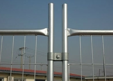 2100mm Height Temporary Steel Fencing Popular Security Flexible Mobile