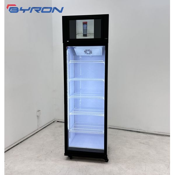 Video Advertising Lcd Commercial Beer Coolers Beverage Cooler Fridge