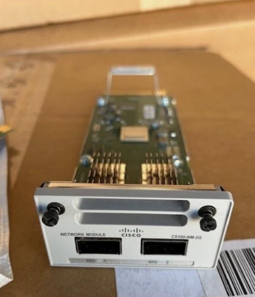C9300-NM-2Q 40GE Network Module, 2-Port QSFP+ High-Speed Expansion Module for Catalyst 9300 Series Switches