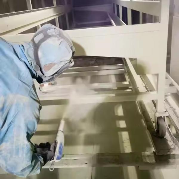 Parker Ionics GX8500 Powder Coating Machine With GX385H And GX132 Guns Steel Painting Equipment Engine Core Components