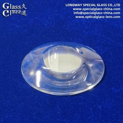 Lentilles de verre borosilicate à haute puissance LED durables pour le contrôle du faisceau