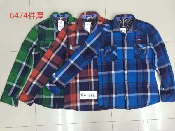 Men's High quality casual plaid shirts