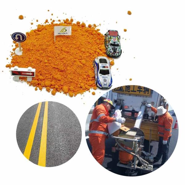 Hot Melt Road Marking Paint With Synthetic Resins For Strong Adhesion Wear Resistance