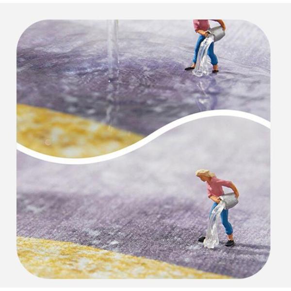 Polyester Fiber Living Room Floor Carpets Modern Simple Household Bedroom Sofa Carpets
