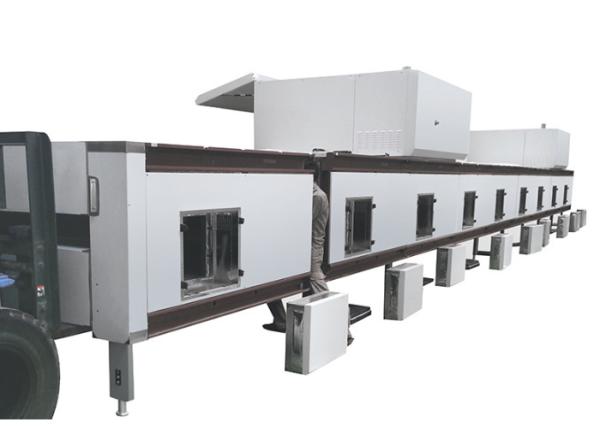 four tunnel hybride de boulangerie de pizza de moteur de 1500kg/M ABB