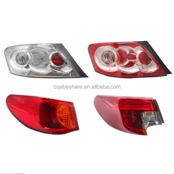 Luzes traseiras vermelhas para carros Toyota 2006-2015 Reiz Mark X Luz traseira LED Luz traseira